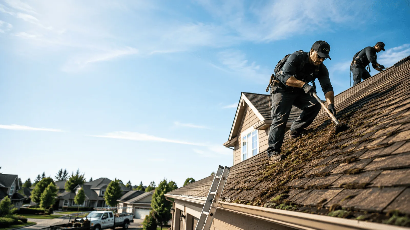 Roof Moss Removal in Lindenhurst, NY near me